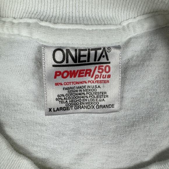 Vintage Helen‎ GA Alpine Village Oktoberfest T-Shirt Men’s XL White 90s Oneita - Picture 5 of 8